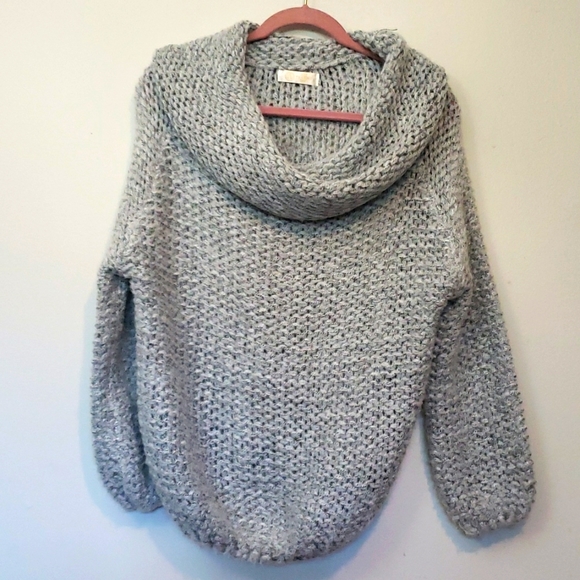 AZZ Trading Sweaters - Chunky Knit Cowl Neck Sweater XL